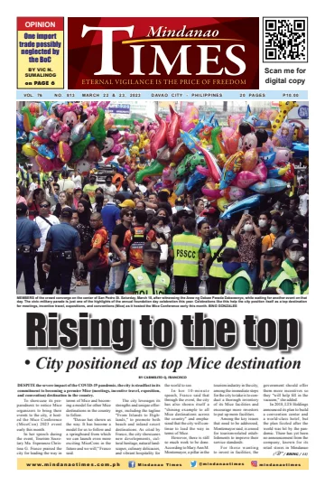 Mindanao Times - 22 Mar 2023