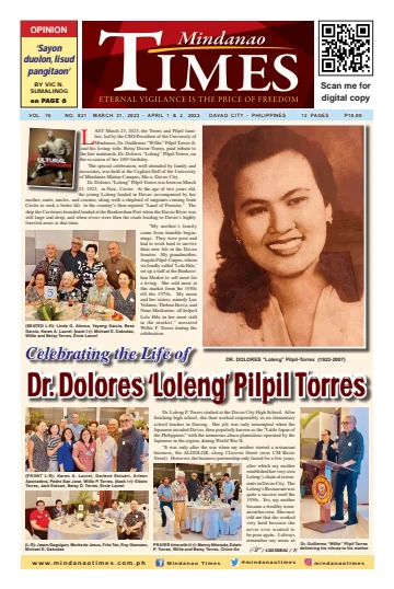 Mindanao Times - 31 Mar 2023