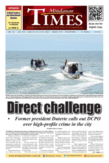 Mindanao Times - 2 Jun 2023