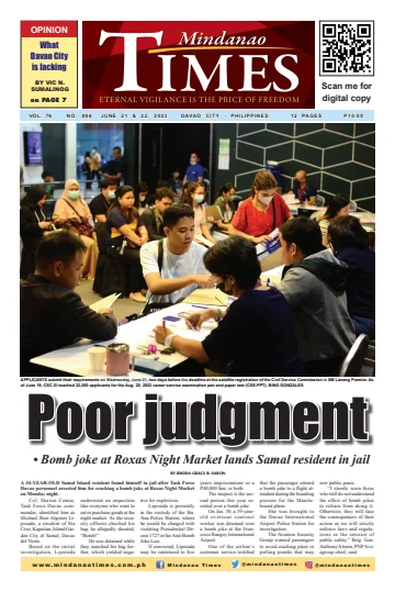 Mindanao Times - 21 Jun 2023