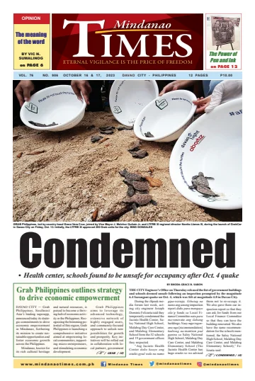Mindanao Times - 16 Oct 2023