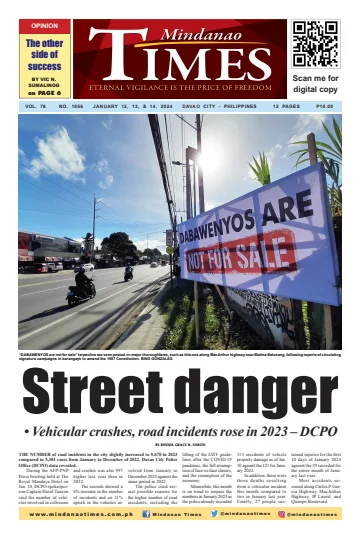 Mindanao Times - 12 jan. 2024