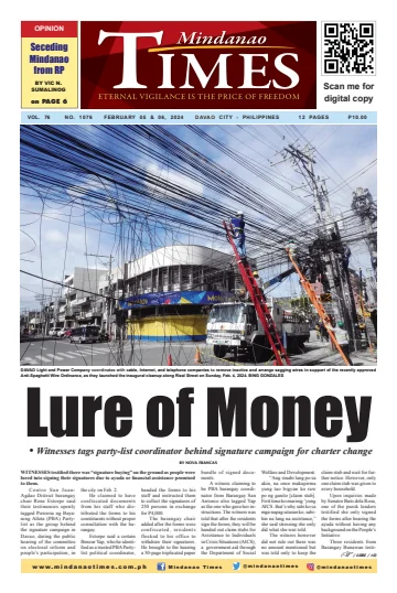 Mindanao Times - 05 feb. 2024