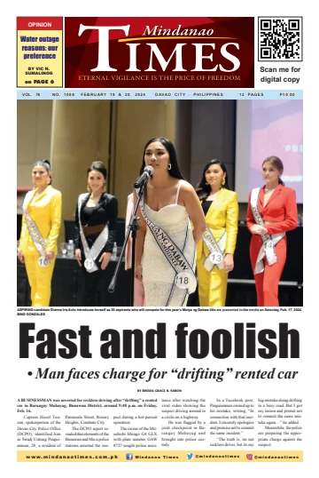 Mindanao Times - 19 2月 2024