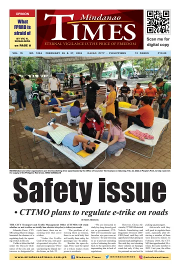 Mindanao Times - 26 2月 2024