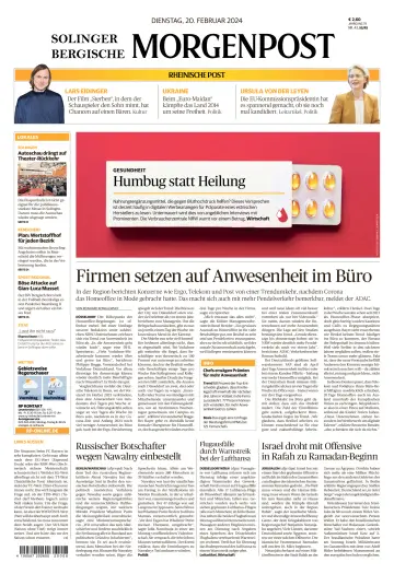 Solinger Bergische Morgenpost/Remscheid - 20 Feb 2024