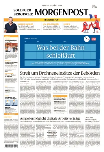 Solinger Bergische Morgenpost/Remscheid - 22 Mar 2024