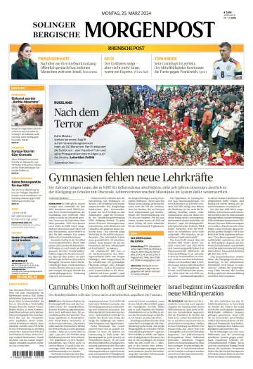 Solinger Bergische Morgenpost/Remscheid - 25 Mar 2024