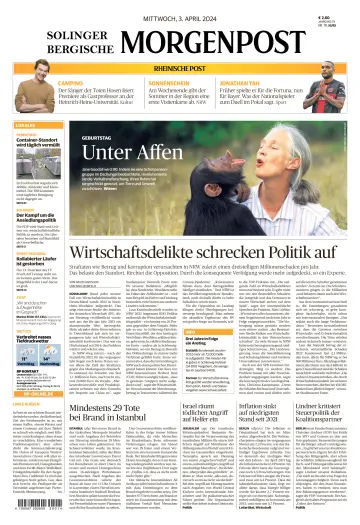 Solinger Bergische Morgenpost/Remscheid - 03 四月 2024
