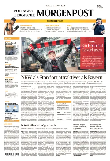 Solinger Bergische Morgenpost/Remscheid - 12 四月 2024
