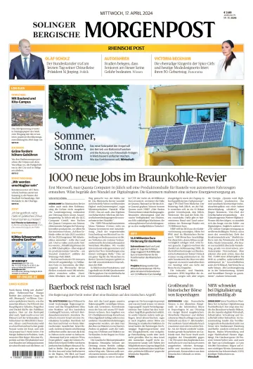 Solinger Bergische Morgenpost/Remscheid - 17 Apr 2024