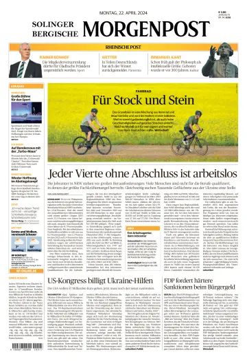 Solinger Bergische Morgenpost/Remscheid - 22 4월 2024
