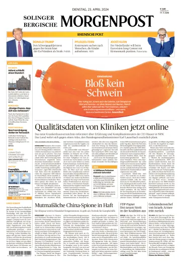 Solinger Bergische Morgenpost/Remscheid - 23 4月 2024