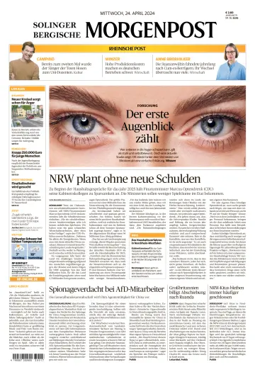 Solinger Bergische Morgenpost/Remscheid - 24 Apr. 2024