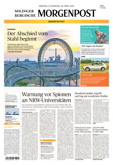 Solinger Bergische Morgenpost/Remscheid - 27 Apr 2024