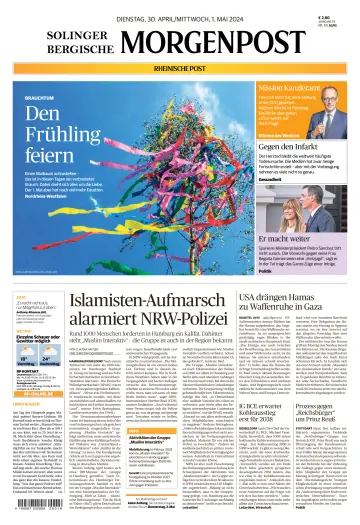 Solinger Bergische Morgenpost/Remscheid - 30 Apr 2024