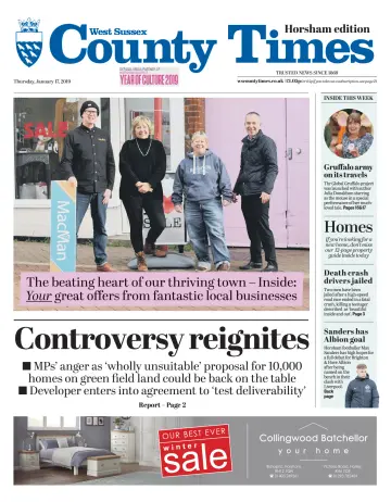 West Sussex County Times - 17 Jan 2019