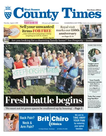West Sussex County Times - 1 Aug 2019