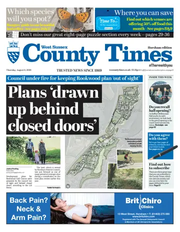 West Sussex County Times - 6 Aug 2020