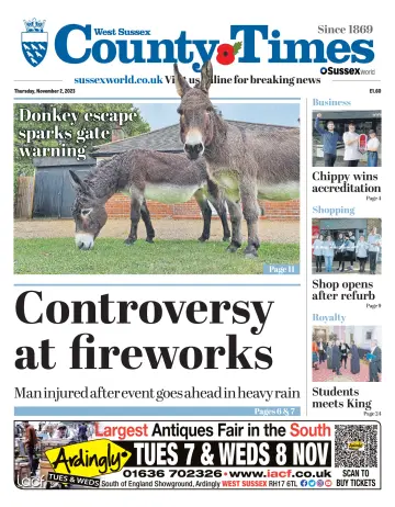 West Sussex County Times - 2 Nov 2023