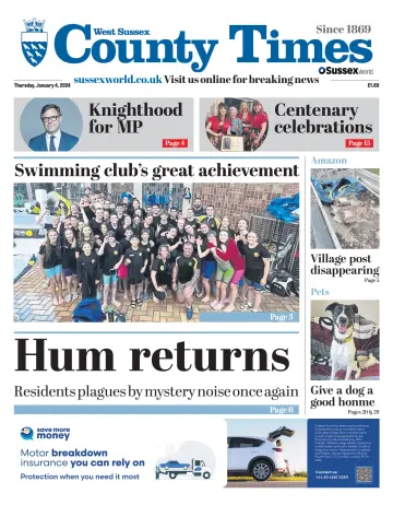 West Sussex County Times - 4 Ean 2024