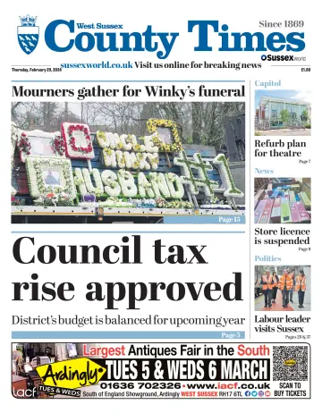 West Sussex County Times - 29 Chwef 2024