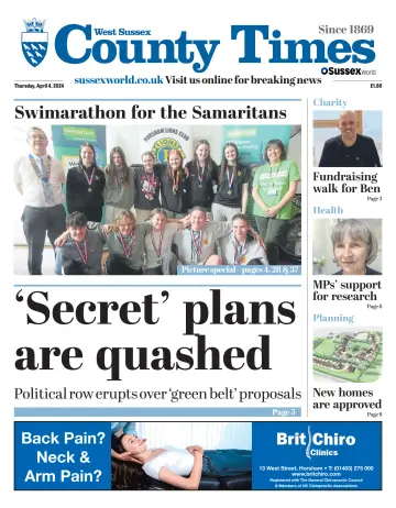 West Sussex County Times - 4 Aib 2024