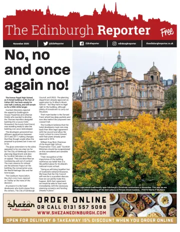 The Edinburgh Reporter - 1 Nov 2020