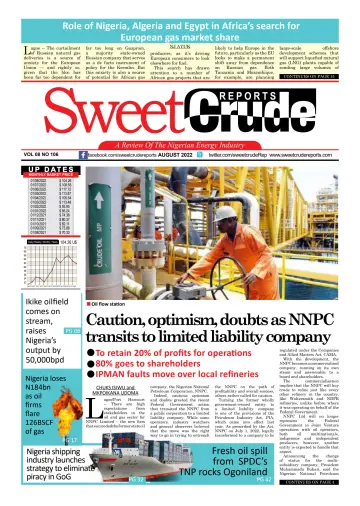 SweetCrude Monthly Edition - 11 agosto 2022