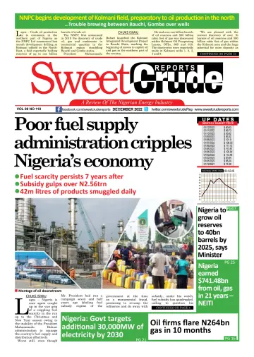 SweetCrude Monthly Edition - 12 dez. 2022