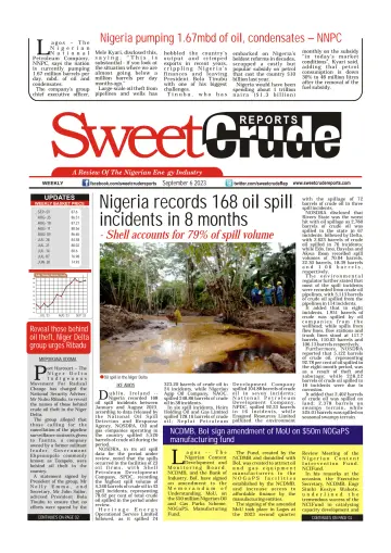 SweetCrude Weekly Edition - 6 Sep 2023