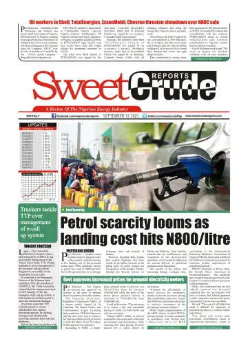 SweetCrude Weekly Edition - 13 Sep 2023