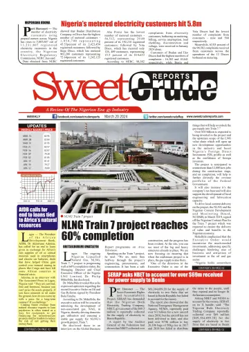 SweetCrude Weekly Edition - 20 Maw 2024
