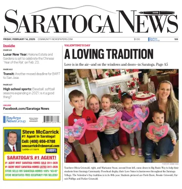 Saratoga News - 14 Feb 2020