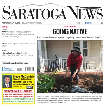 Saratoga News - 28 Feb 2020