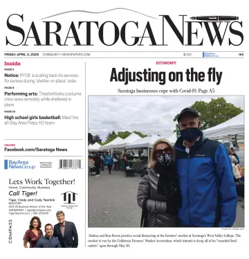Saratoga News - 3 Apr 2020
