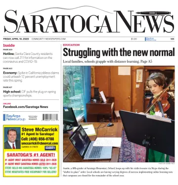 Saratoga News - 10 Apr 2020