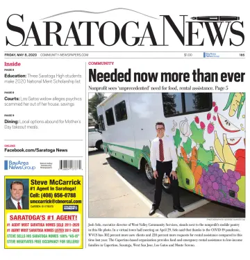 Saratoga News - 8 May 2020