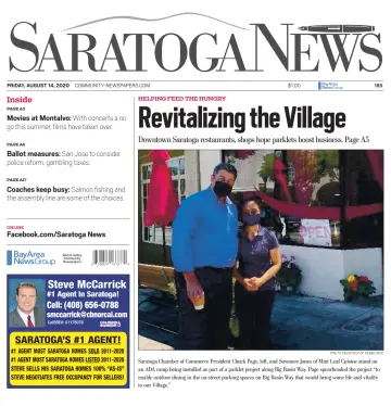 Saratoga News - 14 Aug 2020