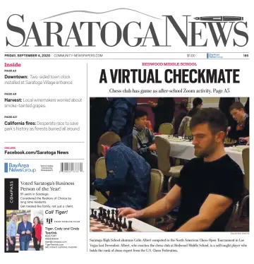Saratoga News - 4 Sep 2020