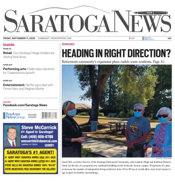 Saratoga News - 11 Sep 2020