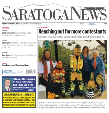 Saratoga News - 9 Oct 2020