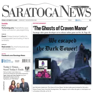 Saratoga News - 16 Oct 2020