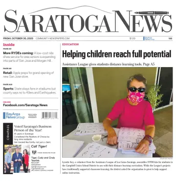 Saratoga News - 30 Oct 2020