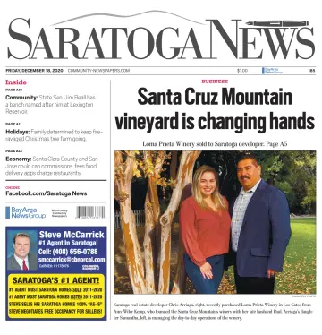 Saratoga News - 18 Dec 2020