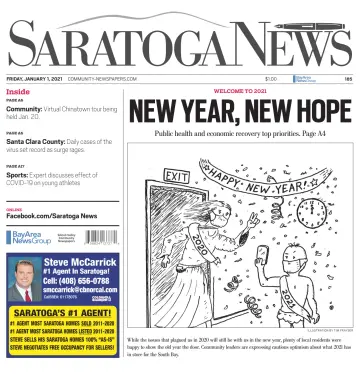 Saratoga News - 1 Jan 2021