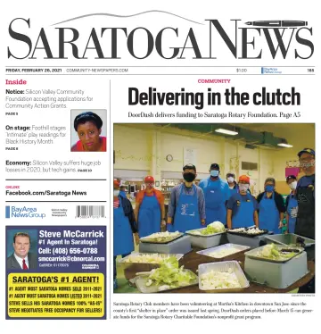 Saratoga News - 26 Feb 2021