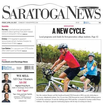 Saratoga News - 30 Apr 2021