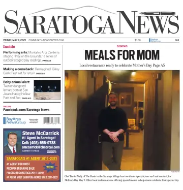 Saratoga News - 7 May 2021