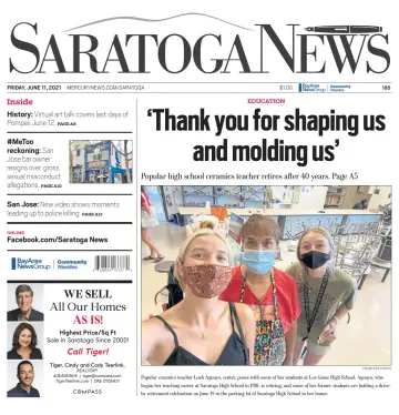 Saratoga News - 11 Jun 2021